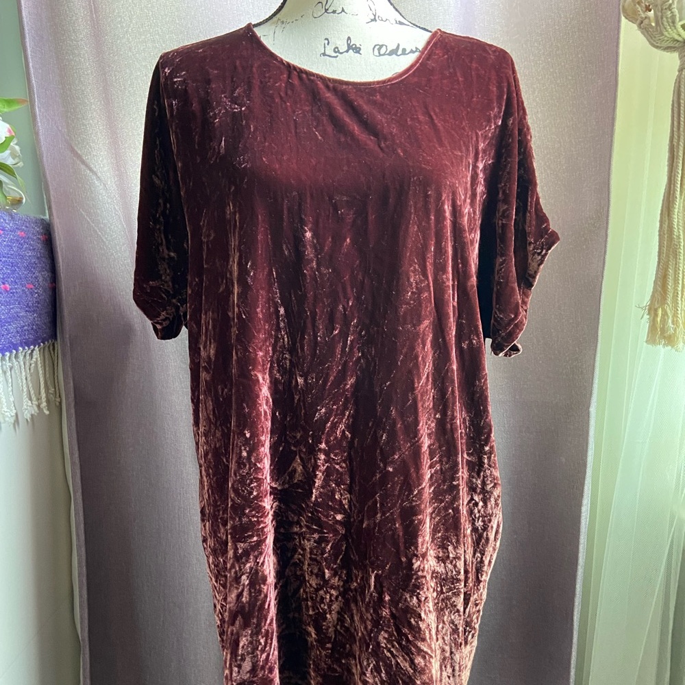 Madewell Velvet Dress